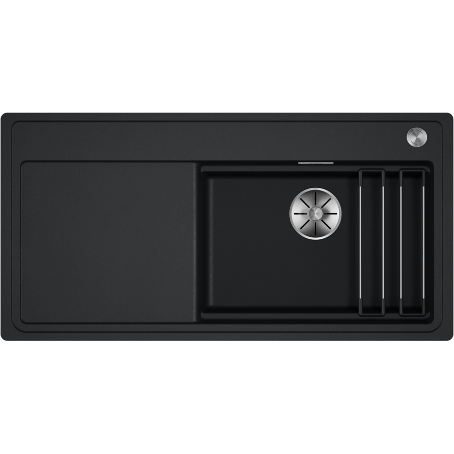 Sudoper Blanco Etagon XL6S-F antracit s dalj. + inox pribor 528101