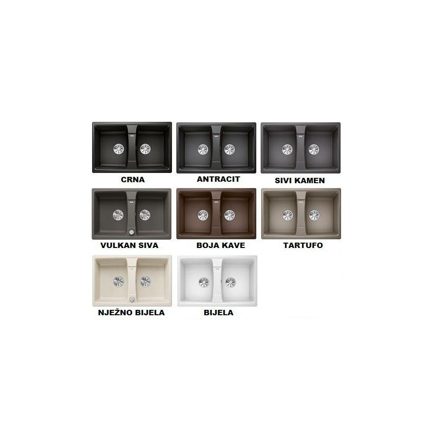 Sudoper Blanco Lexa 8 InFino bez dalj. 524960
