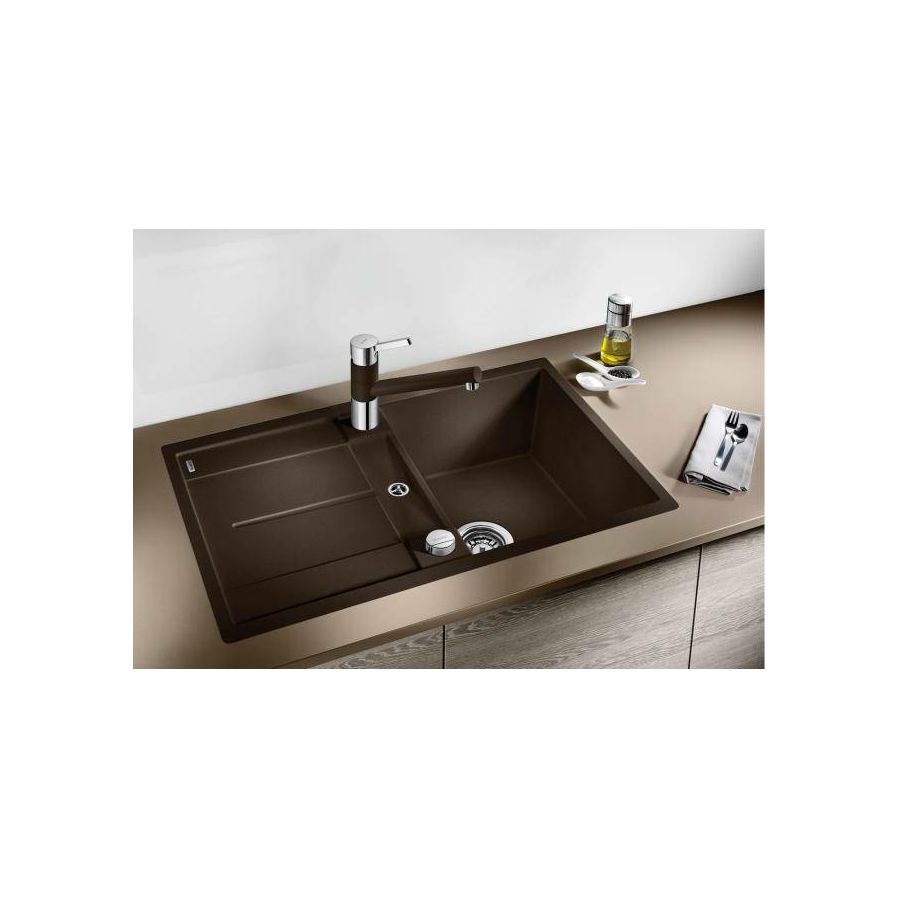 Sudoper Blanco Metra 45S-F crni s dalj. 525917