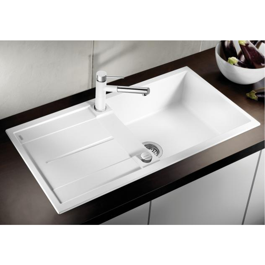 Sudoper Blanco Metra XL 6S crni bez dalj. 525930