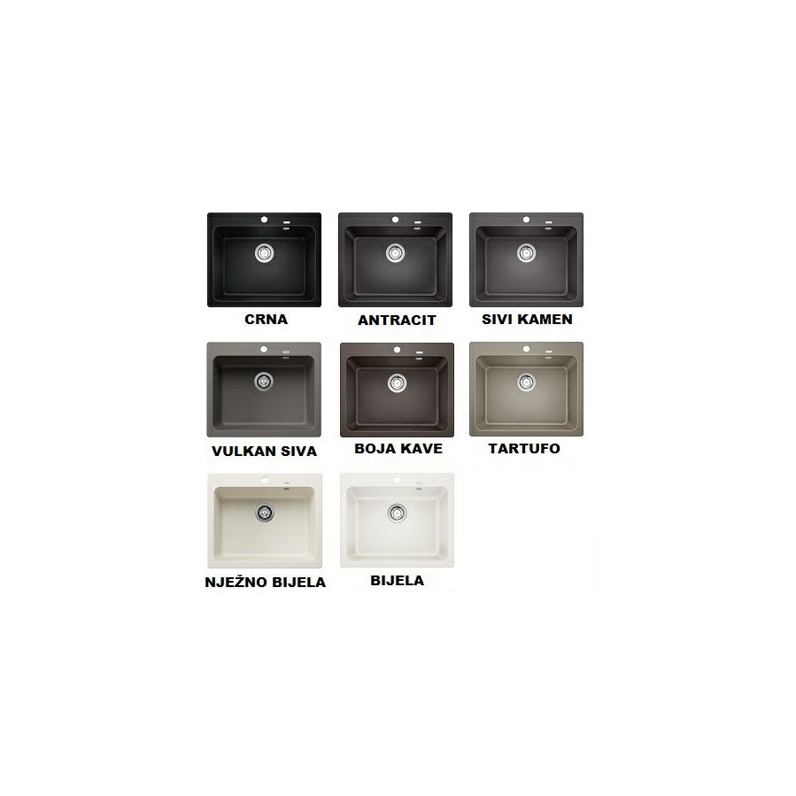 Sudoper BLANCO NAYA 6 - Silgranit