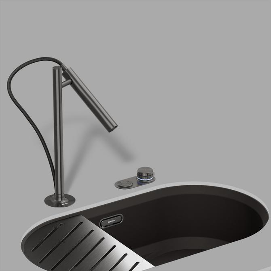 Sudoper Blanco Oovalon 700-U InFino CapFlow bez sifona 527989