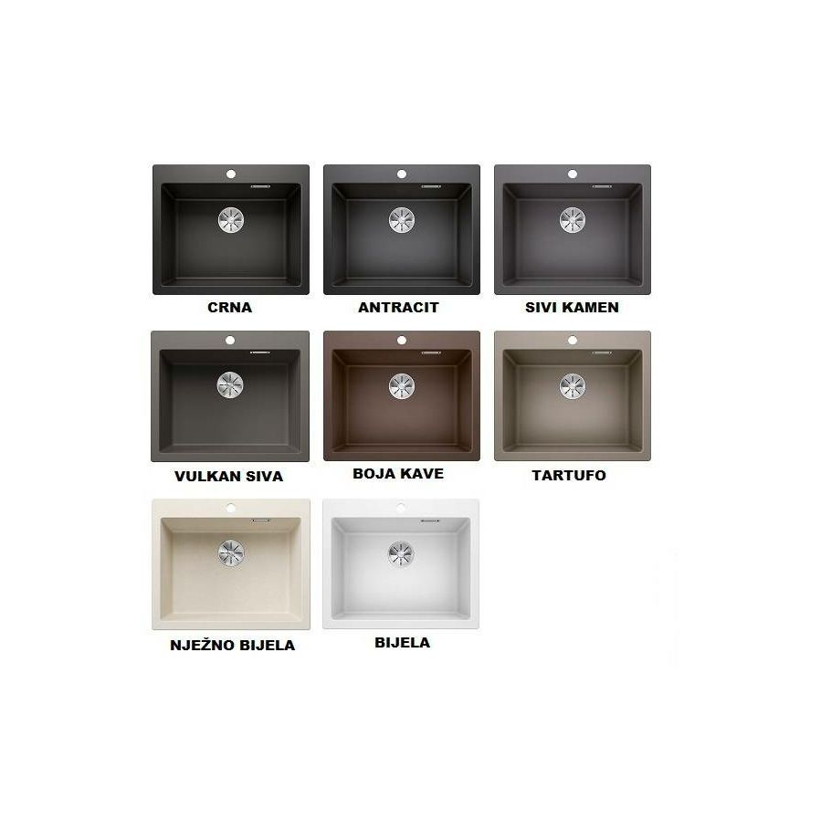 Sudoper Blanco Pleon 6 silgranit bez dalj.