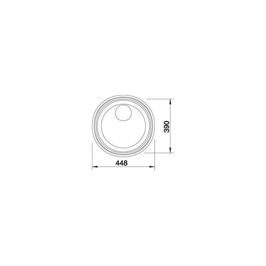 Sudoper Blanco Rondosol-IF 18/10 514647