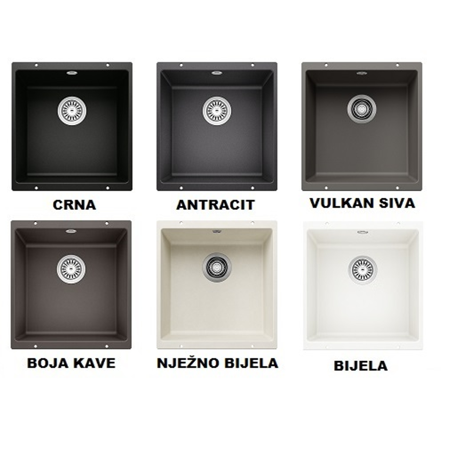 Sudoper Blanco Rotan 400-U bez dalj.