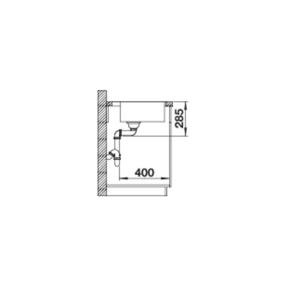 Sudoper Blanco Solis 700-IF/A s dalj. 526127