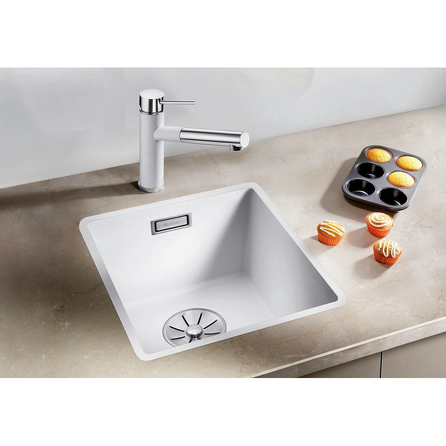 Sudoper Blanco Subline 320-F crni InFino bez dalj. 525982