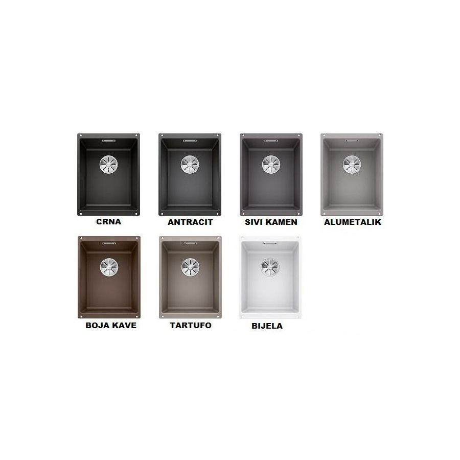 Sudoper Blanco Subline 320-U In-Fino bez dalj.