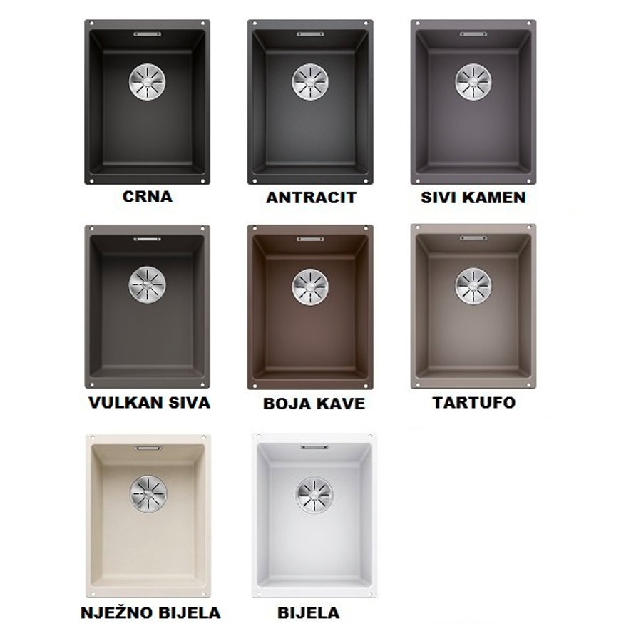 Sudoper Blanco Subline 320-U In-Fino bez dalj.