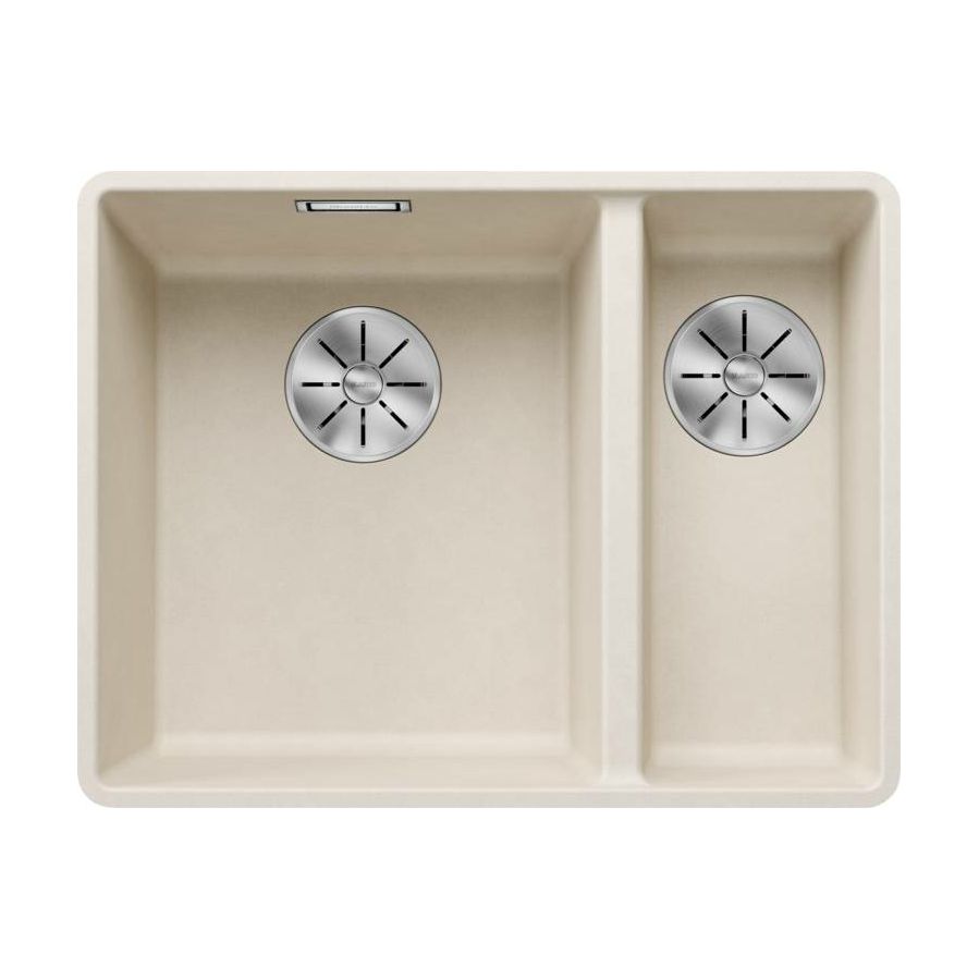 Sudoper Blanco Subline 340/160-F crni InFino veliki bazen lijevo bez dalj 525984