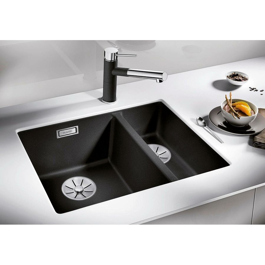 Sudoper Blanco Subline 340/160-U antracit bez InFino seta gl. bazen lij. 527821