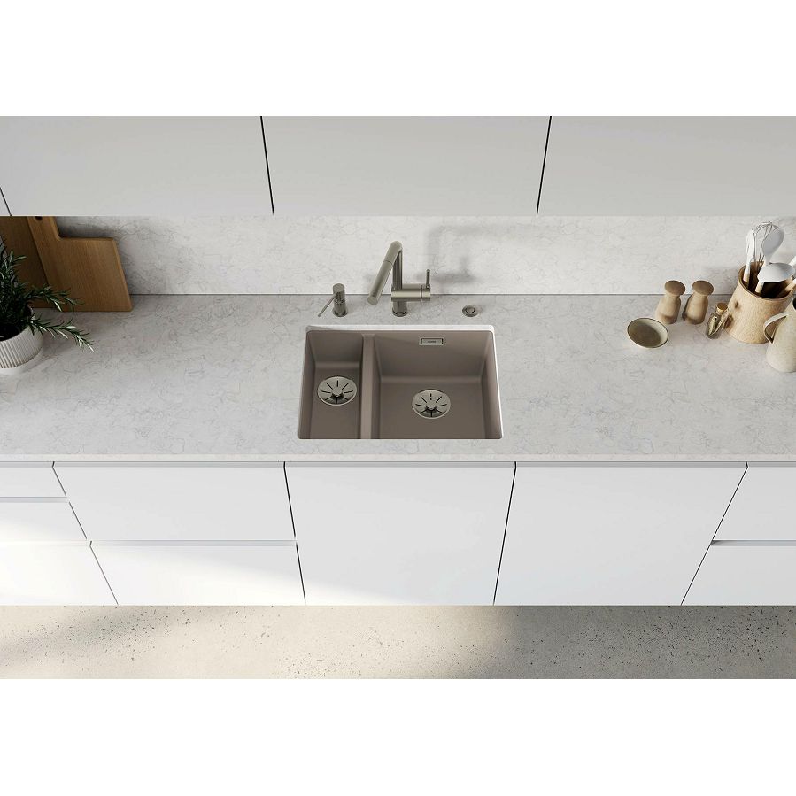 Sudoper Blanco Subline 340/160-U antracit bez InFino seta gl. bazen lij. 527821