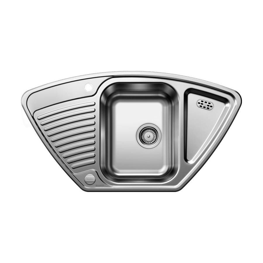 Sudoper Blanco Tipo 9E Inox 18/10 s dalj. 526338