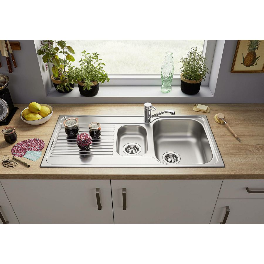 Sudoper Blanco Tipo II 6S Inox 18/10 bez dalj. 526620