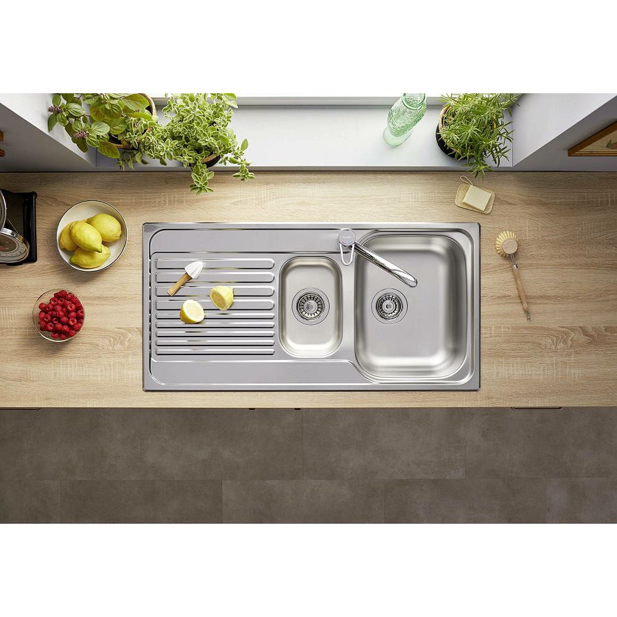 Sudoper Blanco Tipo II 6S Inox 18/10 bez dalj. 526620