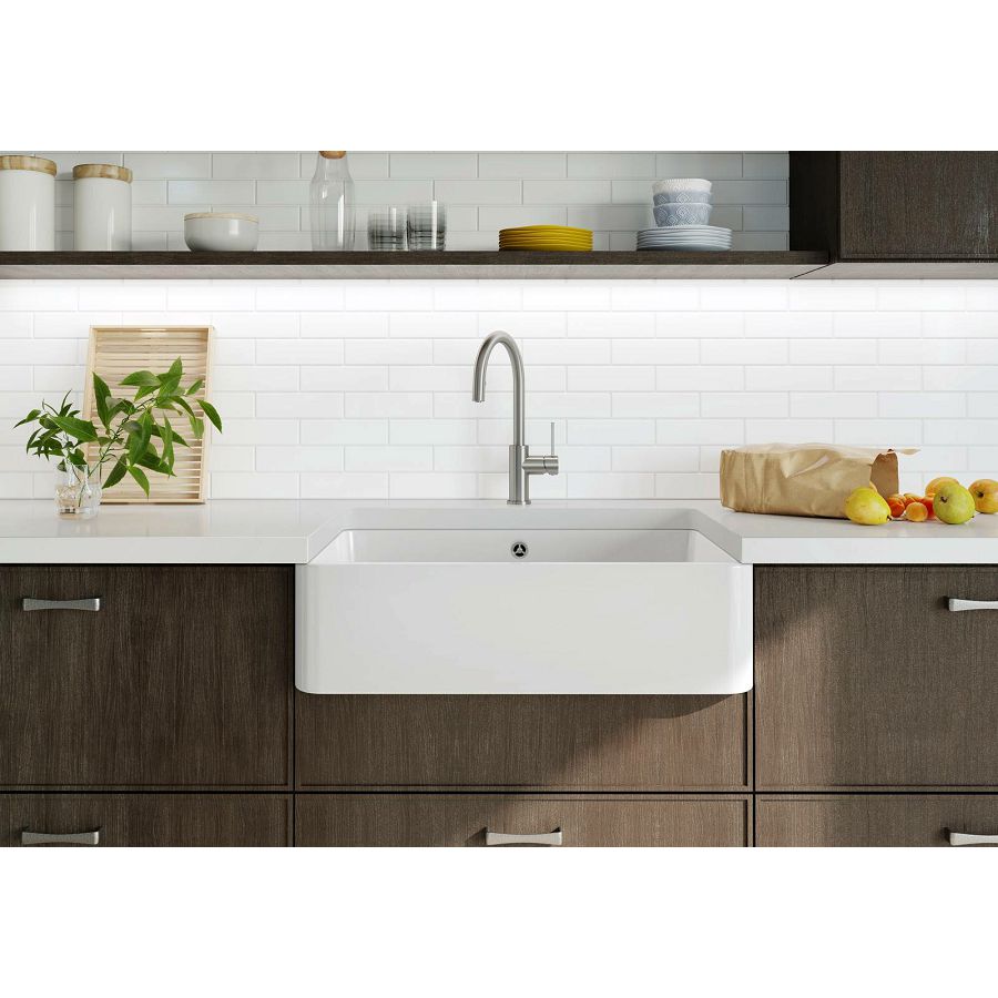 Sudoper Blanco Villae Single Farmhouse keramika bez dalj. 525163