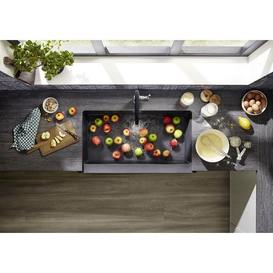 Sudoper Blanco Vintera XL 9-UF antracit InFino bez dalj. 526101