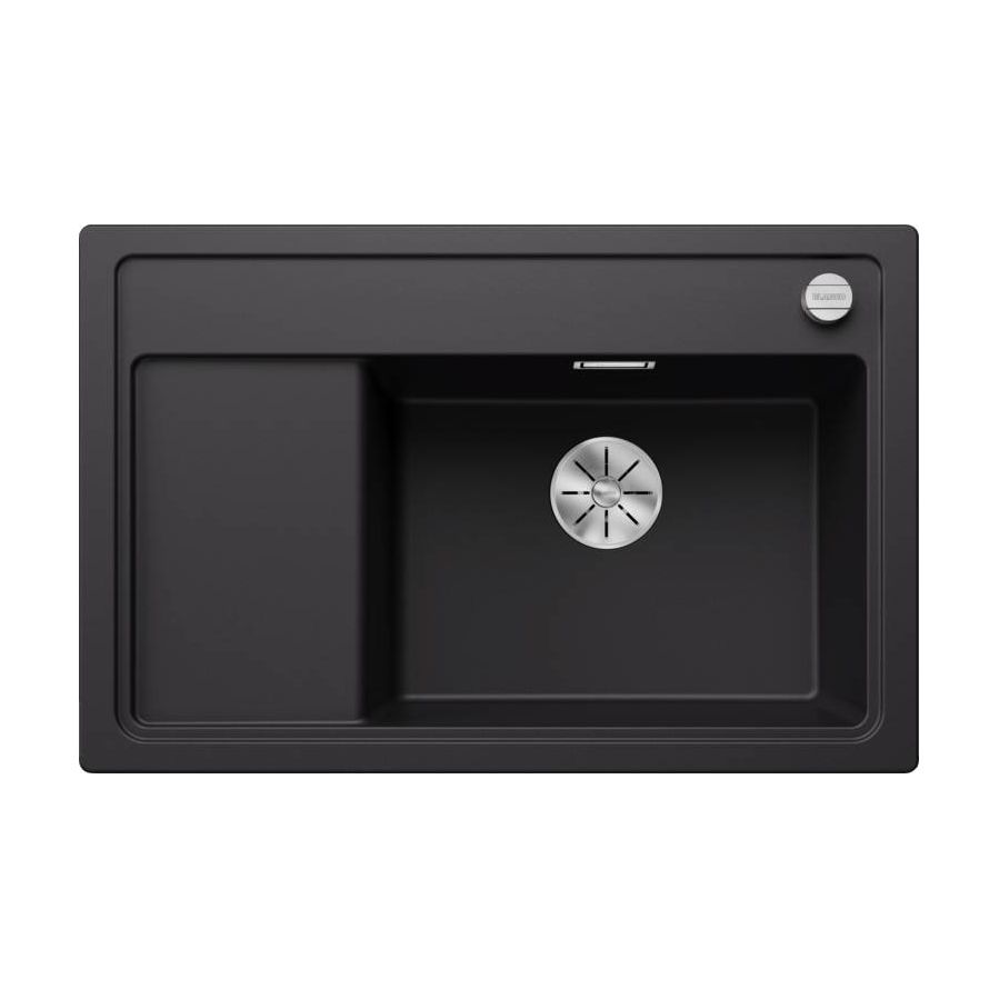 Sudoper Blanco Zenar XL 6S Compact crni InFino bazen desno s dalj. 526052