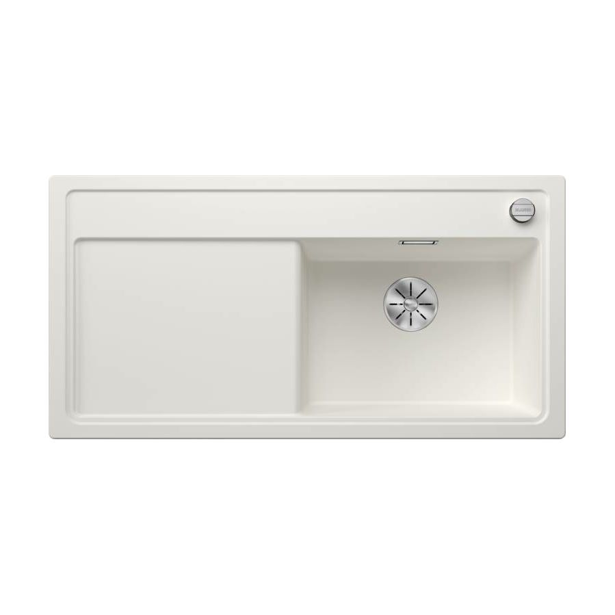 Sudoper Blanco Zenar XL 6S crni InFino bazen desno s dalj. 526062