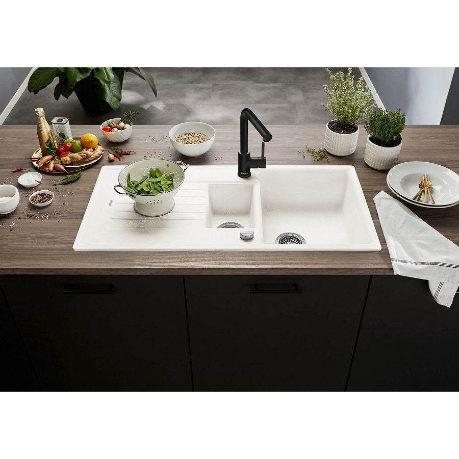 Sudoper BLANCO ZIA 6S Silgranit + daljinski