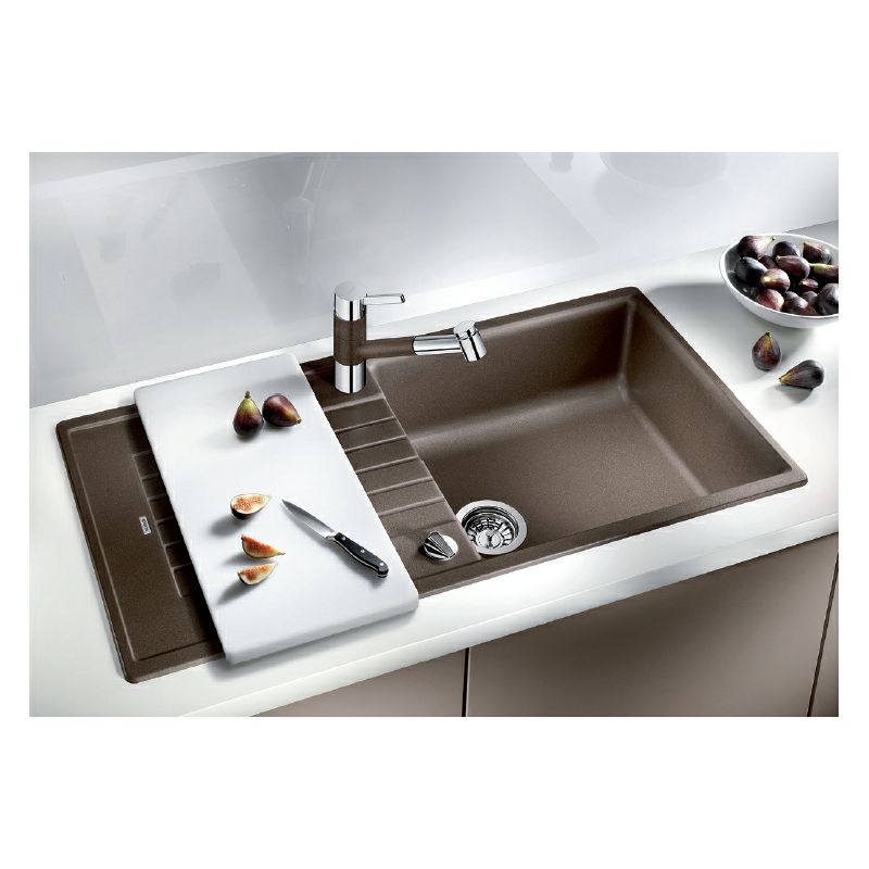 Sudoper BLANCO ZIA XL 6S Silgranit + daljinski