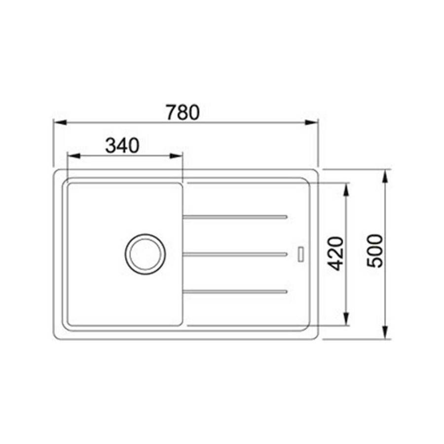 Sudoper Franke Basis BFG 611