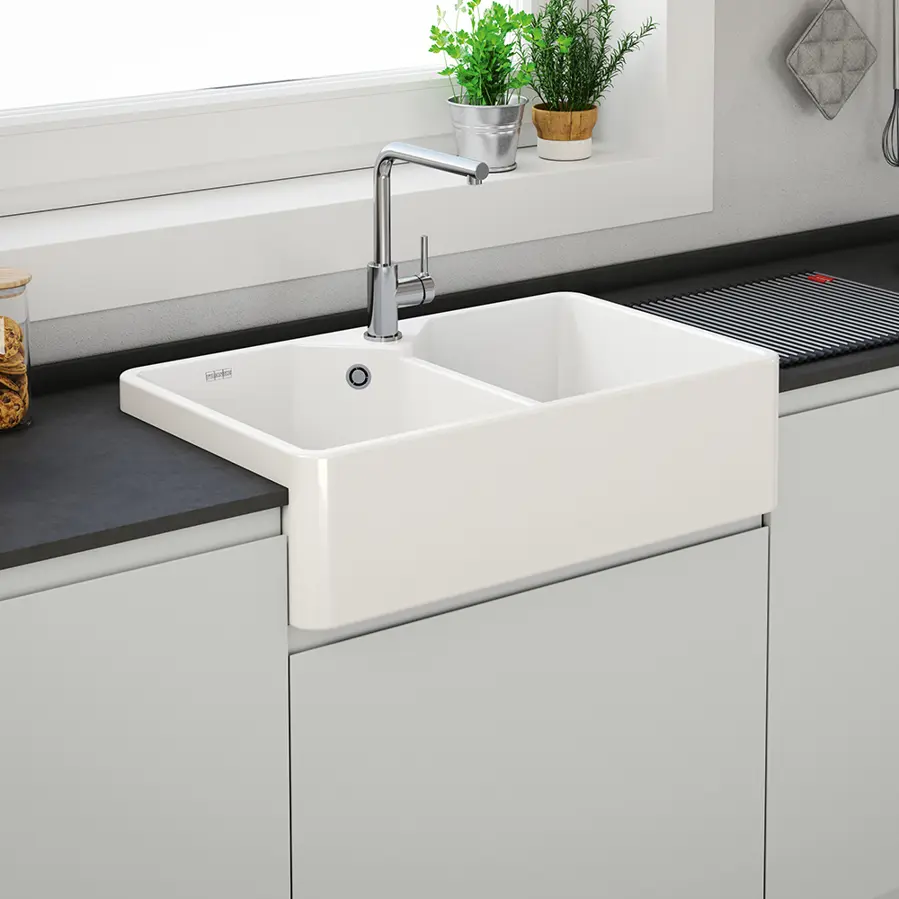 Sudoper Franke Belfast BFK 720-36-36 sjajno bijeli 130.0748.974