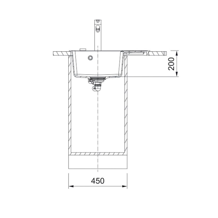 Sudoper Franke Centro 2.0 CNG 611-78 A Glečer Bijela desno ocj. 114.0685.107