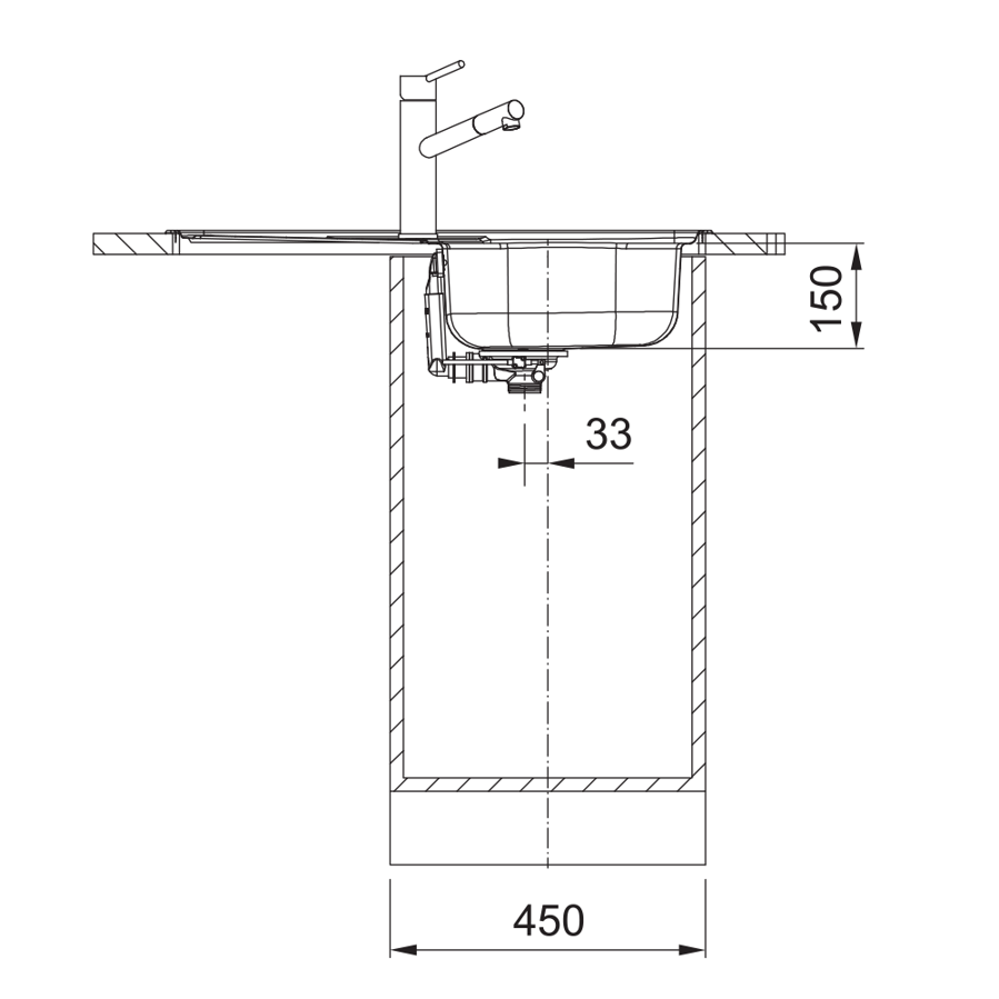 Sudoper Franke Flash FLN 611-78 inox 101.0708.161