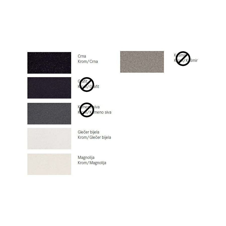 Sudoper Franke Kubus KBK 110-40 crni 126.0335.878