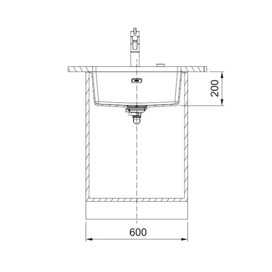 Sudoper Franke Maris 2.0 MRG 110-52 crni 125.0686.716