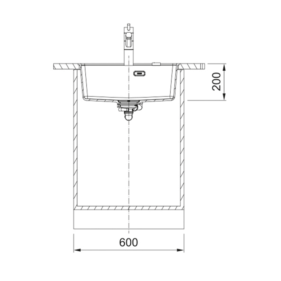 Sudoper Franke Maris 2.0 MRG 110-52 TL A Black Collection 125.0683.240