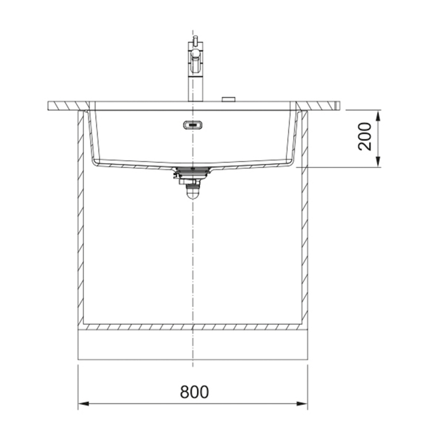 Sudoper Franke Maris 2.0 MRG 110-72 crni 125.0686.638