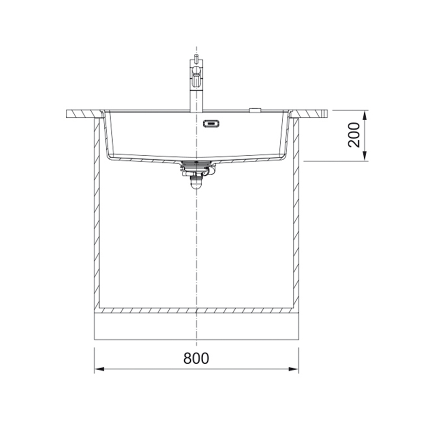 Sudoper Franke Maris 2.0 MRG 110-72 TL A Black Collection 125.0683.242