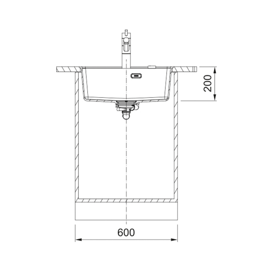 Sudoper Franke Maris 2.0 MRG 210-52 TL A Black Collection 135.0683.054
