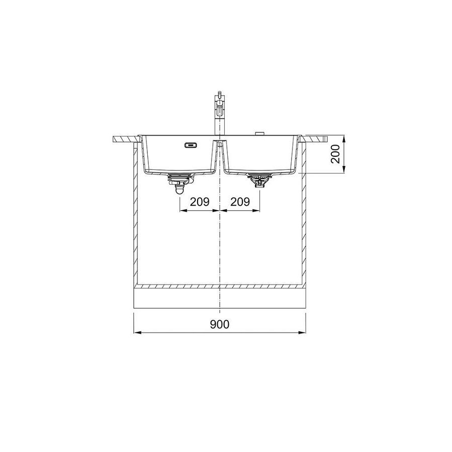 Sudoper Franke Maris MRG 620-39-39 FTL 114.0666.362