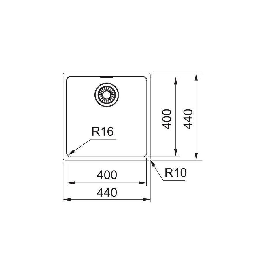 Sudoper Franke Maris MRX 210-40 127.0531.809