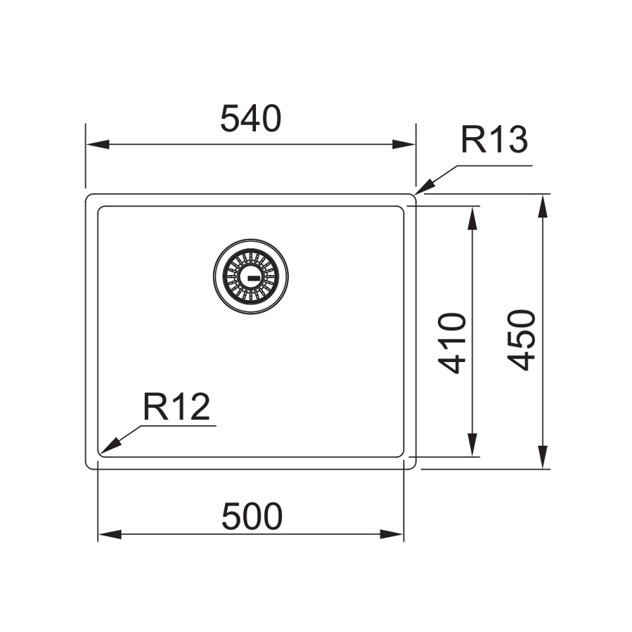 Sudoper Franke Masterpiece BXM 210/110-50 antracit 127.0650.363
