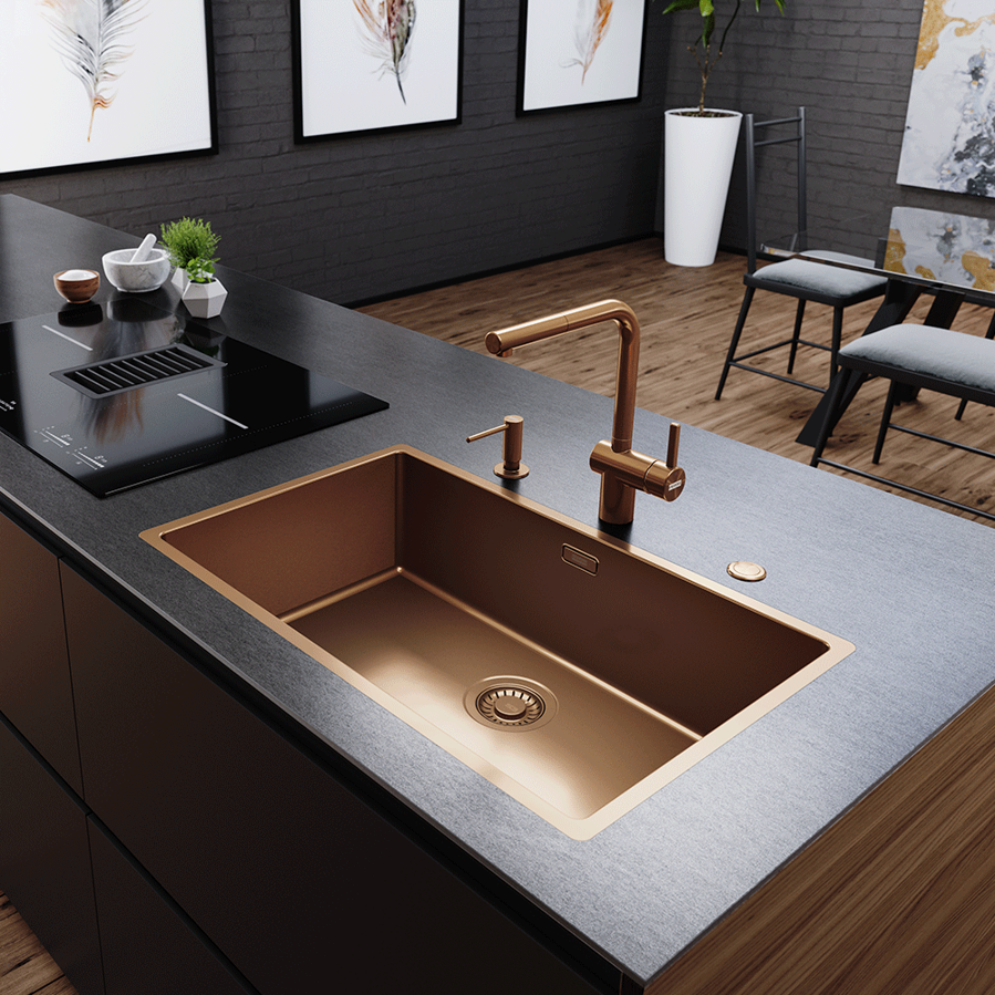 Sudoper Franke Masterpiece BXM 210/110-68 antracit 127.0650.364