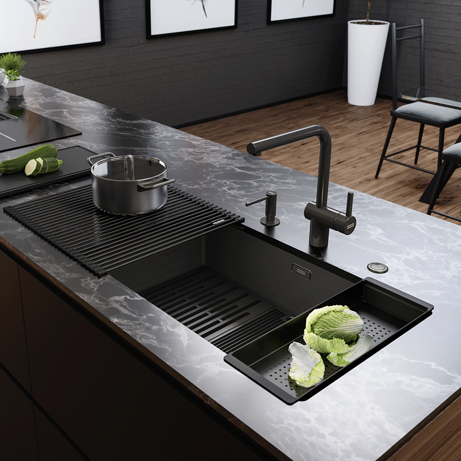 Sudoper Franke Masterpiece BXM 210/110-68 antracit 127.0676.885