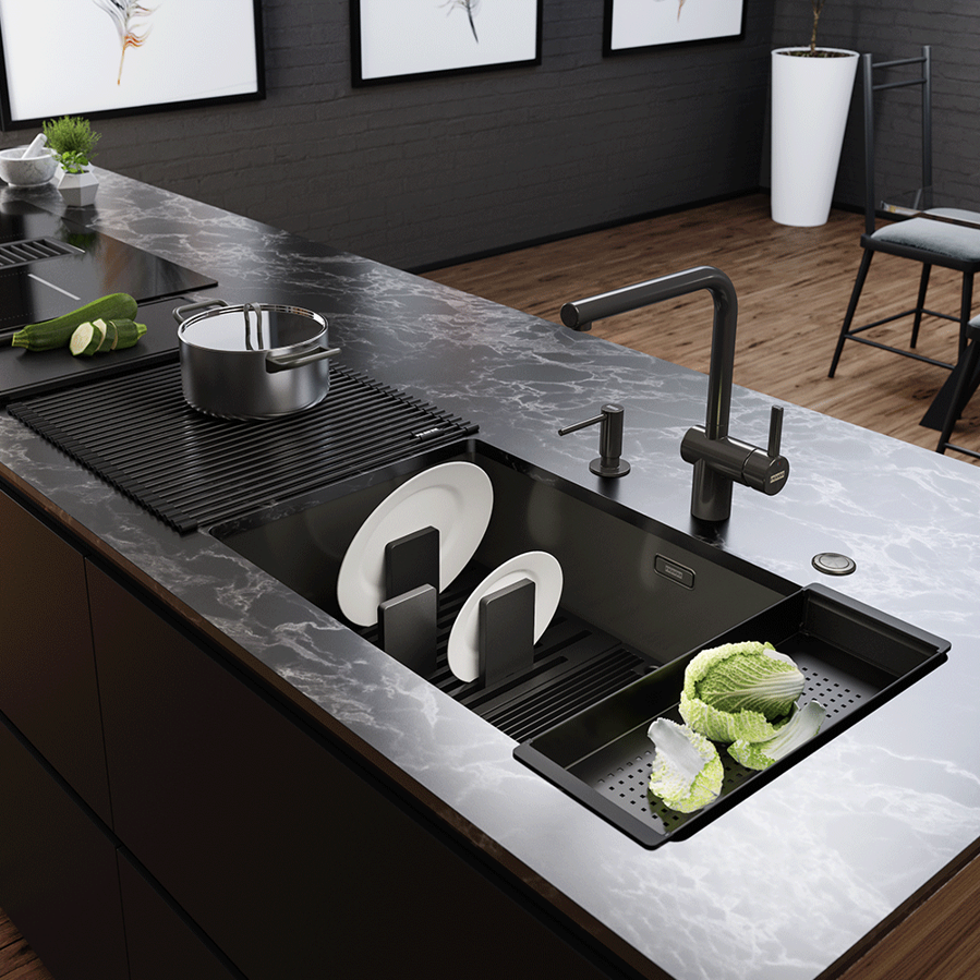 Sudoper Franke Masterpiece BXM 210/110-68 antracit 127.0676.885