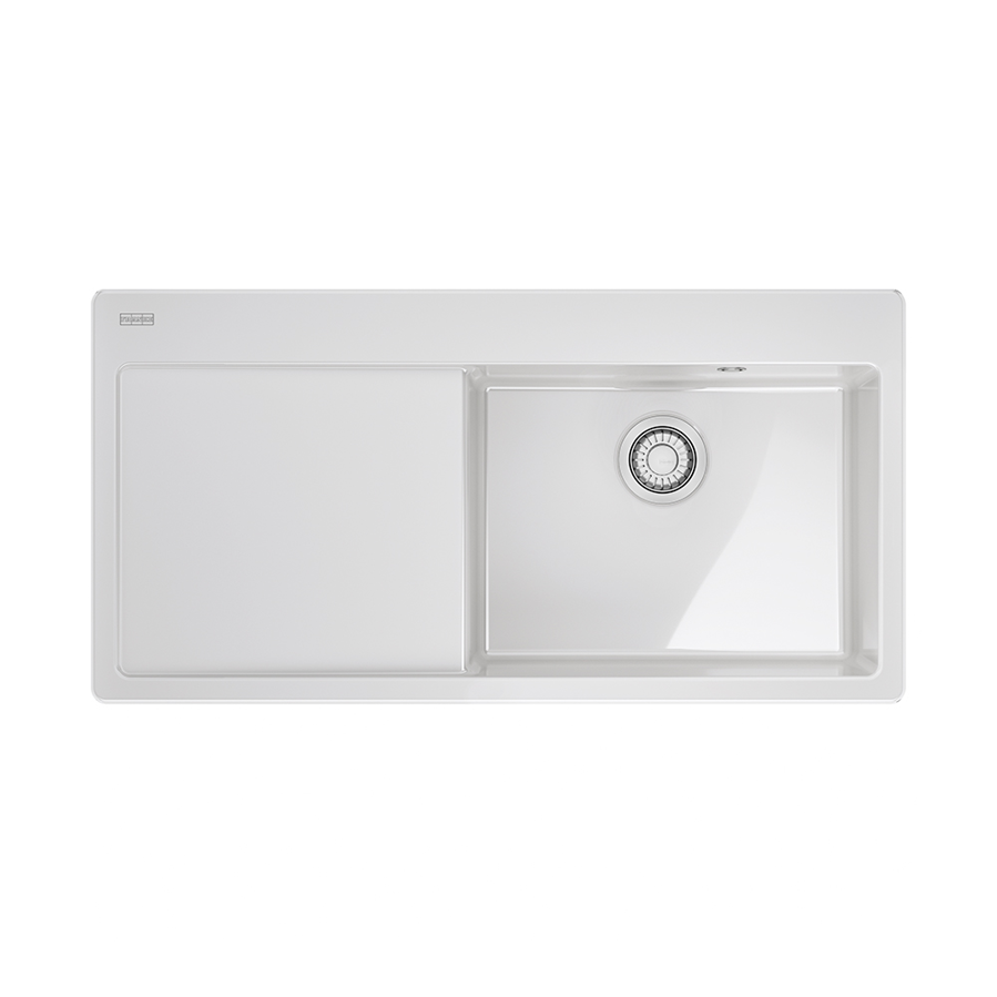 Sudoper Franke Mythos MYK 611-100 antracit mat lijevo ocj. 124.0747.079
