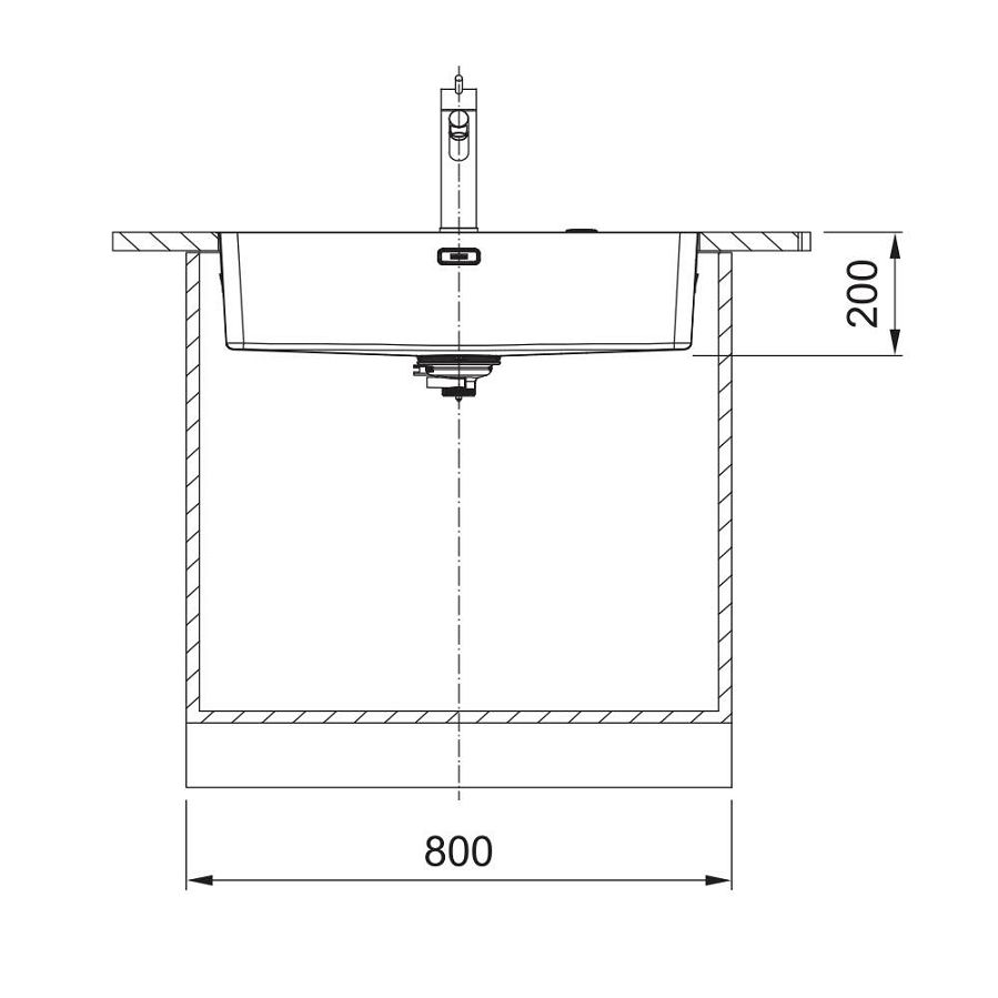 Sudoper Franke Mythos MYX 210-70 127.0618.827