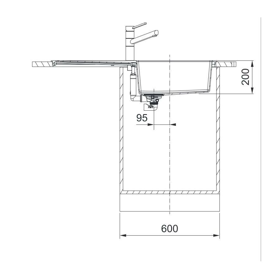 Sudoper Franke Sirius S2D 611-100