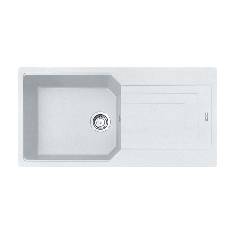 Sudoper Franke Urban UBG 611-100 A mat crni 114.0682.527