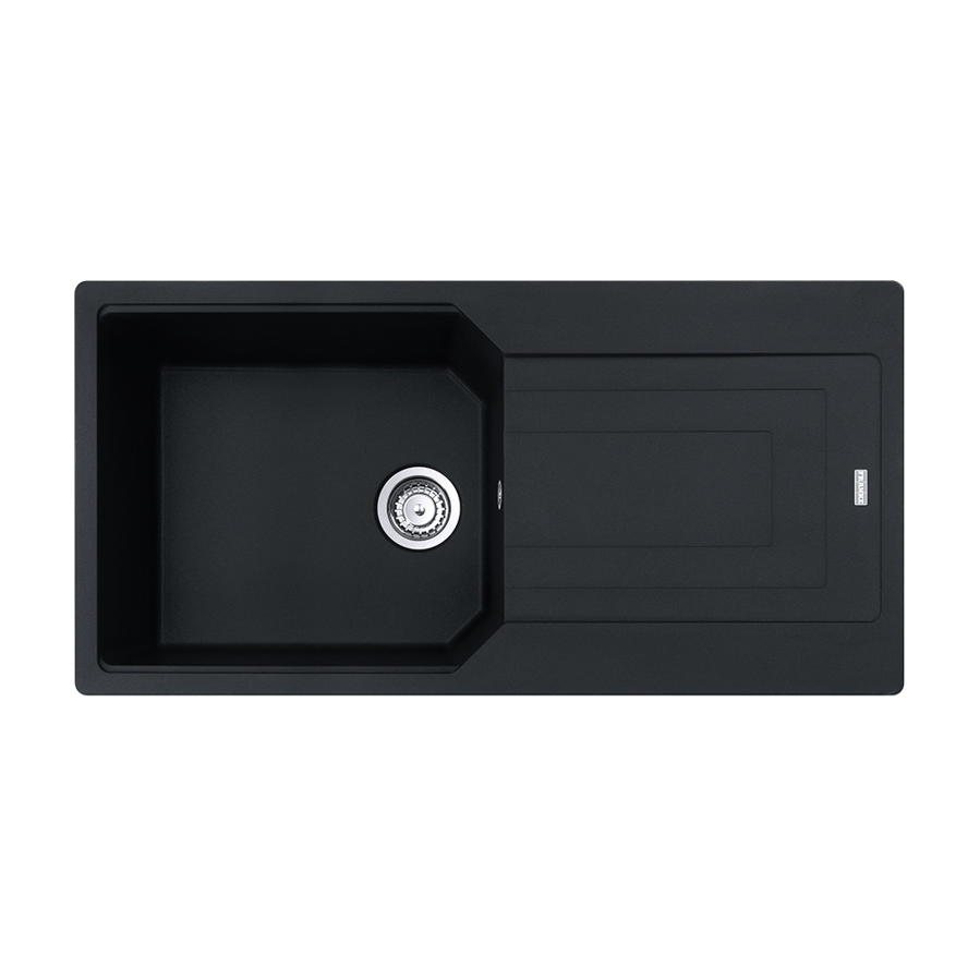 Sudoper Franke Urban UBG 611-100 A mat crni 114.0682.527