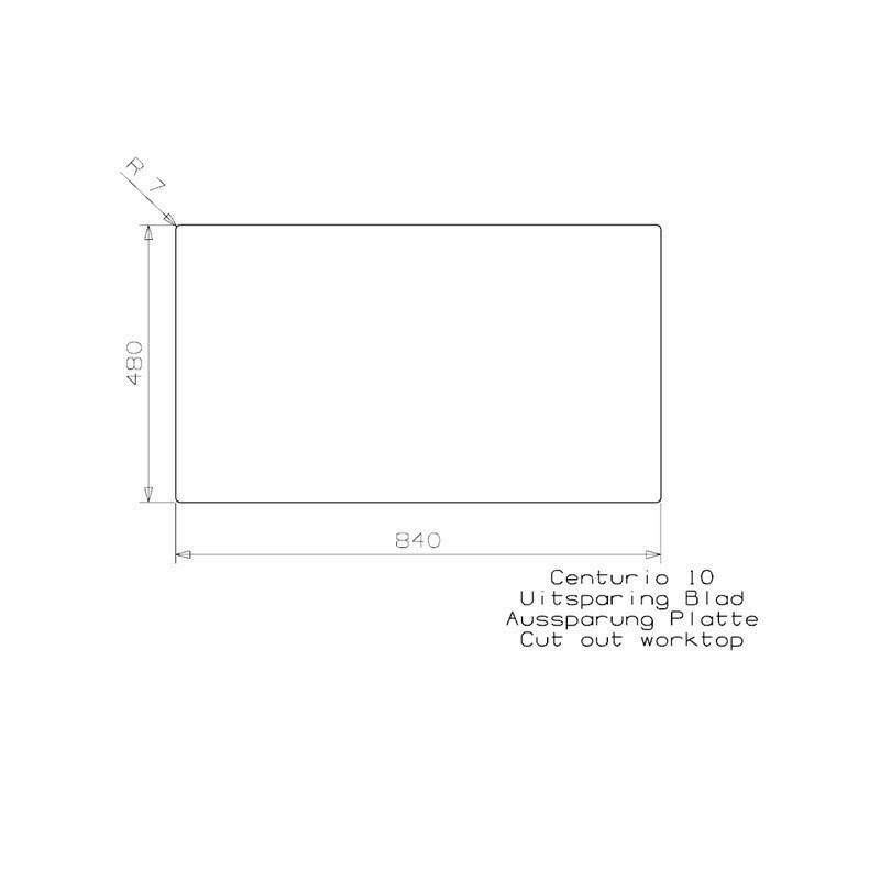 Sudoper Reginox Centurio R10 Lux