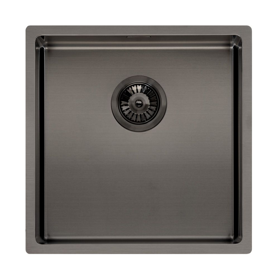 Sudoper Reginox Miami 40x40 gunmetal