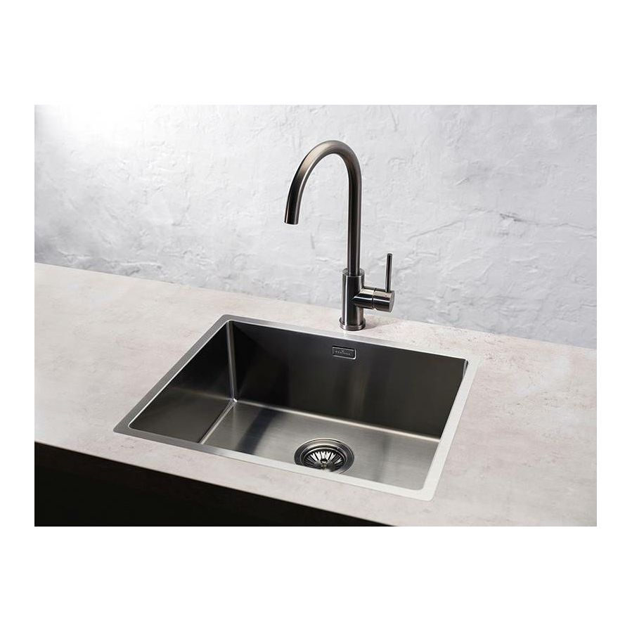 Sudoper Reginox Miami 50x40 gun metal