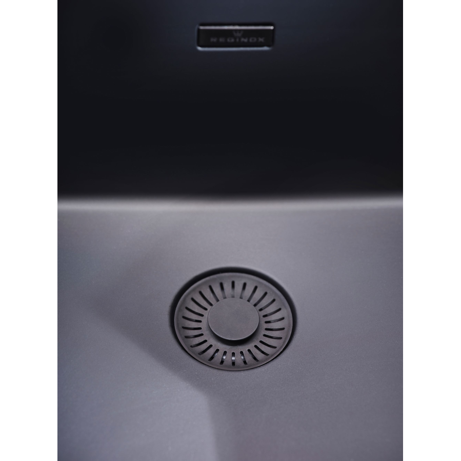 Sudoper Reginox New York 50X40 (L) Mat Black